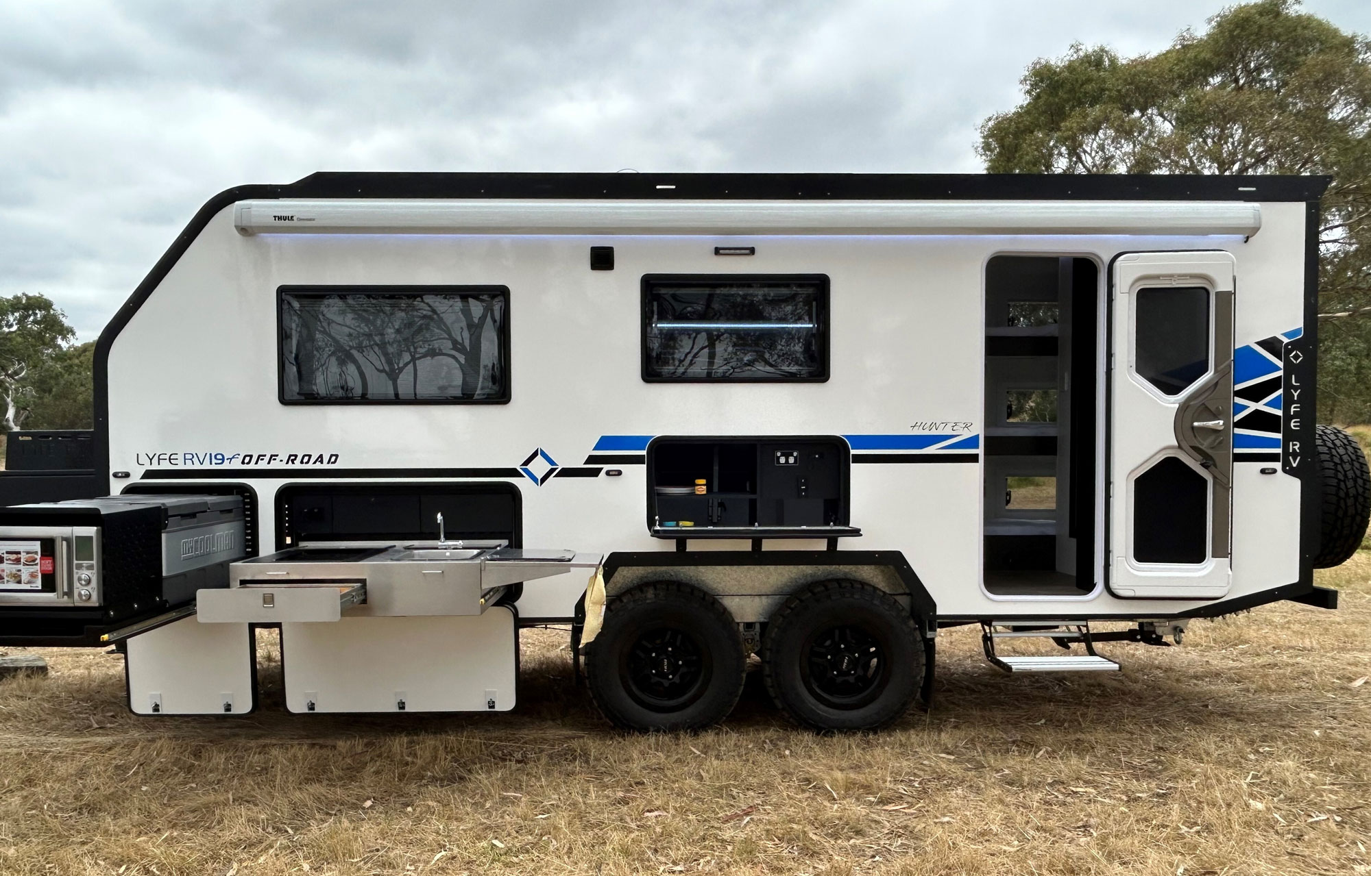 best kitchen set up for caravan in Australia